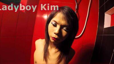 Ladyboy Kim Blows A Dick And Gets Pissed On - drtvid.com