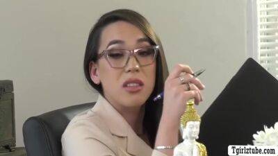 Kasey Kei - Asian Ts Psychiatrist Ass Licked And Analed By Black Patient With Kasey Kei - shemalez.com