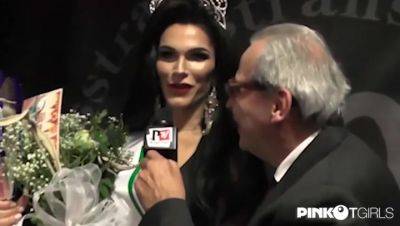 Valentina Melo, Miss Trans Italy 2017she has class and a huge dick - Pinko TGirls - hotmovs.com - Italy