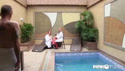 2 Trannies in a wellness centre - Pinko TGirls - hotmovs.com