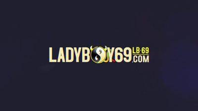 Brunette ladyboy in black skirt jerks off her big dick till cumshot - hotmovs.com